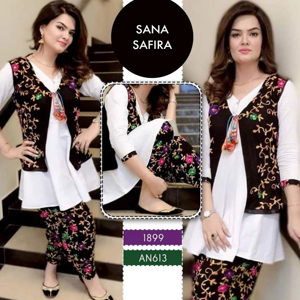 Lawn High Quality 2 Piece Unstitched Dress AN-613